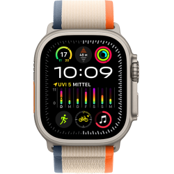 Apple Watch Ultra 2 49mm Trail Loop Orange/Beige