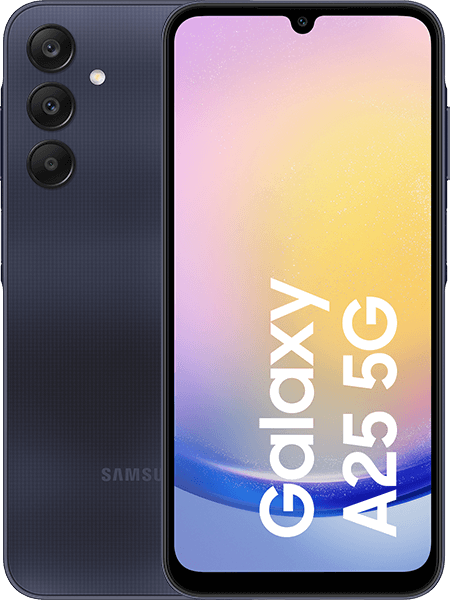 Samsung Galaxy A25 5G Blue Black