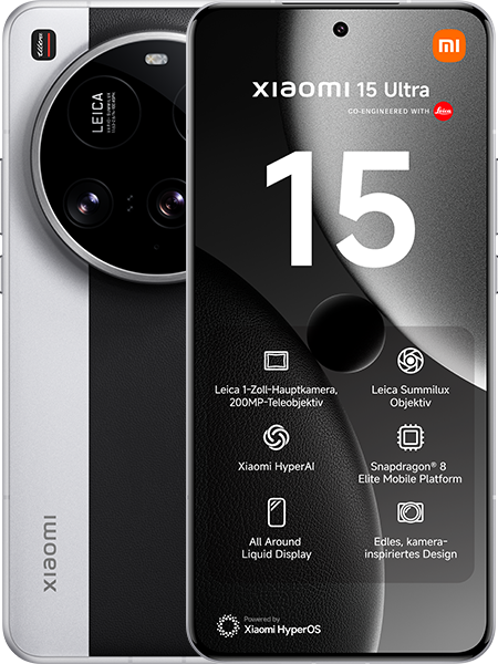 Xiaomi 15 Ultra Silver Chrome + Xiaomi Redmi Buds 6 Pro Space Black