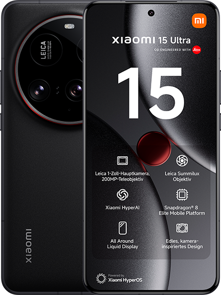 Xiaomi 15 Ultra Black + Xiaomi Redmi Buds 6 Pro Space Black