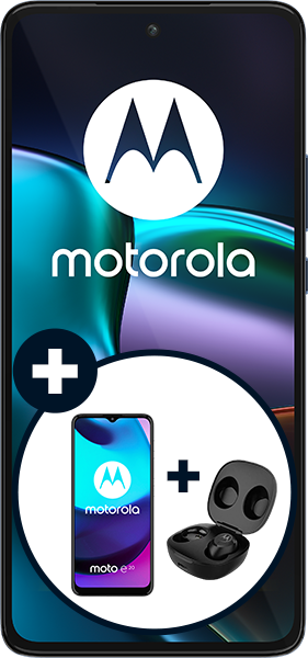Motorola Edge 30 + e20 + Buds Charge